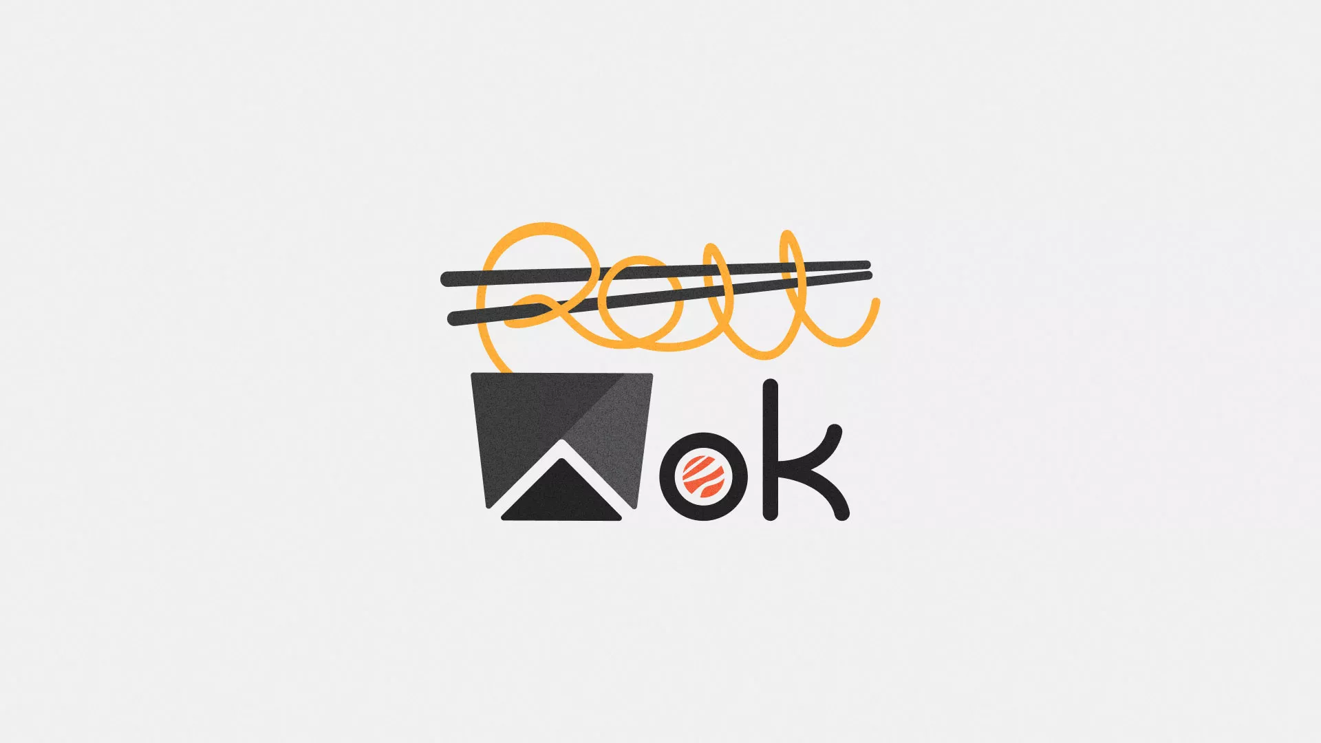 Разработка логотипа в Новоуральске для суши-бара «Roll Wok Club» Разработка логотипа в Новоуральске для суши-бара «Roll Wok Club»
